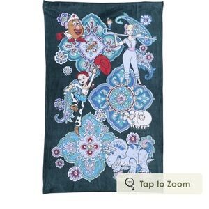 Vera Bradley Toy Story Plush blanket NWT